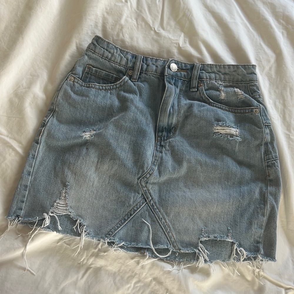 FOREVER 21 Blue Jean Skirt